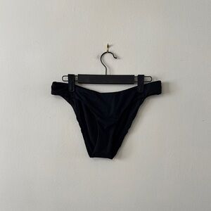 Aqua Swim Black Bikini Bottom NWT